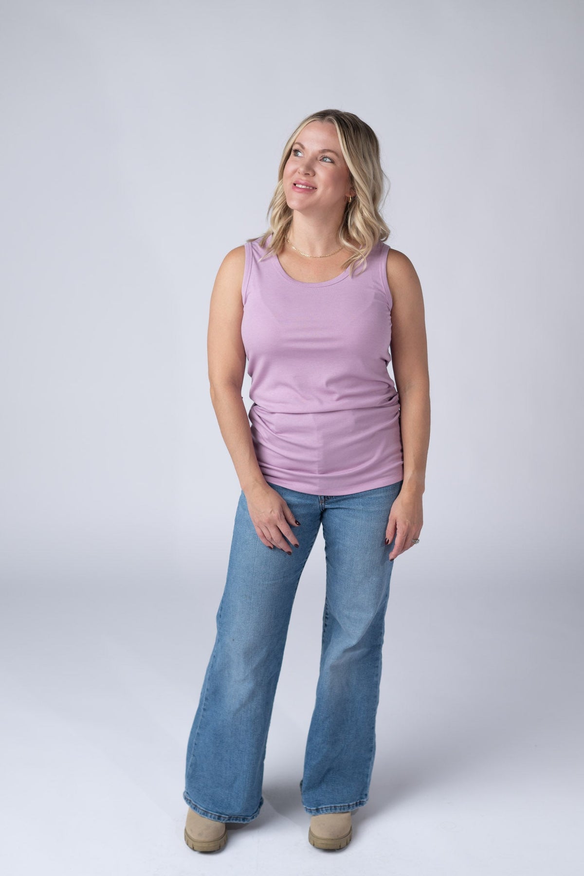 Ava Tank - Lilac-tank-Villari Chic, women's online fashion boutique in Severna, Maryland