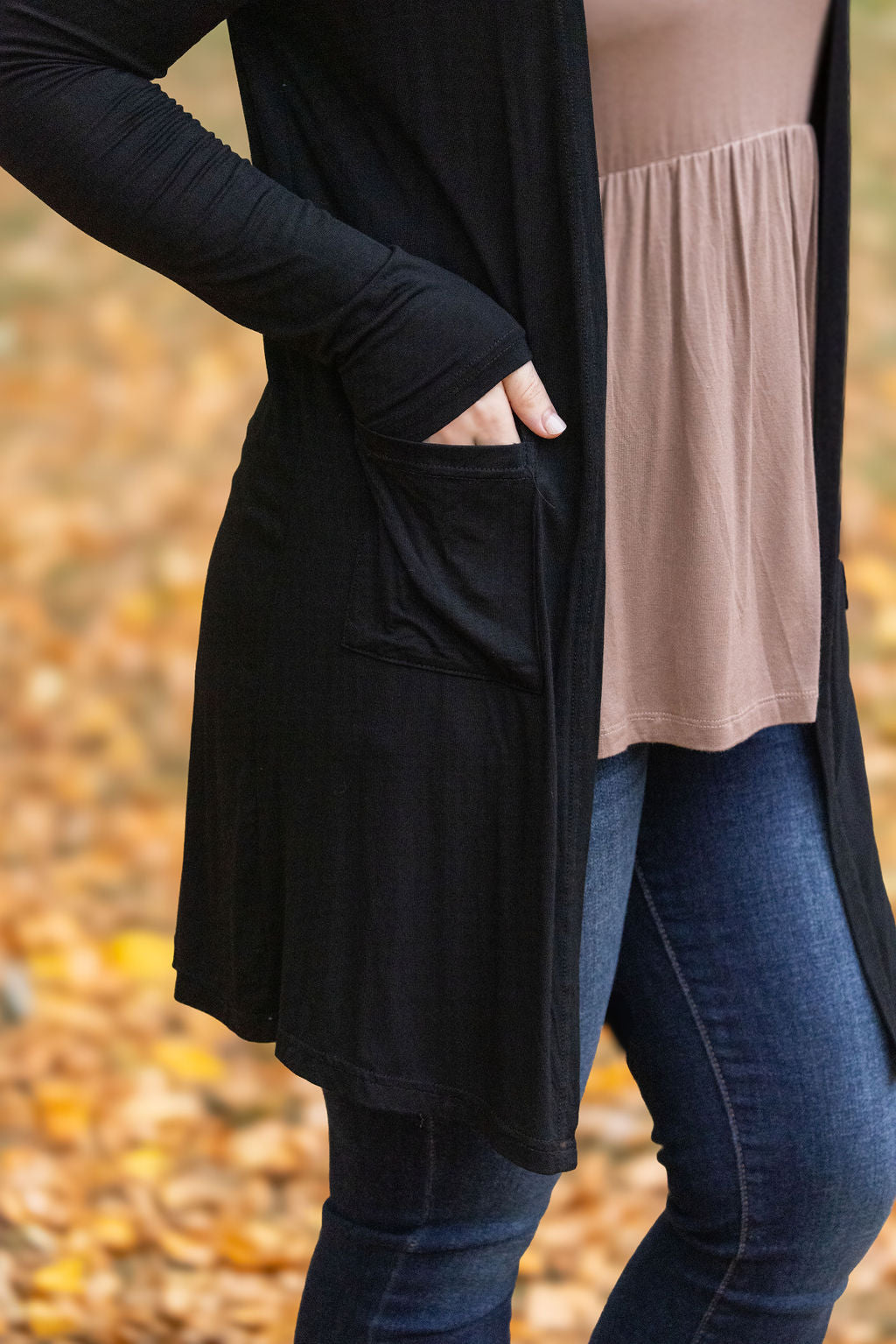 Classic Cardigan - Black-Cardigan-Villari Chic, women's online fashion boutique in Severna, Maryland