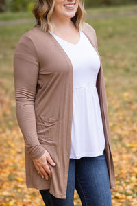 Classic Cardigan - Mocha-Cardigan-Villari Chic, women's online fashion boutique in Severna, Maryland