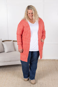 Madison Cozy Cardigan - Cherry Blush-Villari Chic, women's online fashion boutique in Severna, Maryland