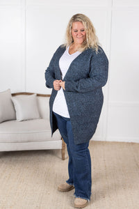 Madison Cozy Cardigan - Midnight Skies-Villari Chic, women's online fashion boutique in Severna, Maryland