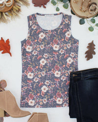Ava Tank - Blushwood Floral-tank-Villari Chic, women's online fashion boutique in Severna, Maryland