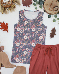 Ava Tank - Blushwood Floral-tank-Villari Chic, women's online fashion boutique in Severna, Maryland