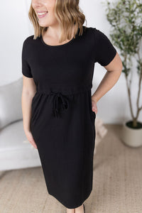 Gracelynn Midi Dress - Black-dress-Villari Chic, women's online fashion boutique in Severna, Maryland