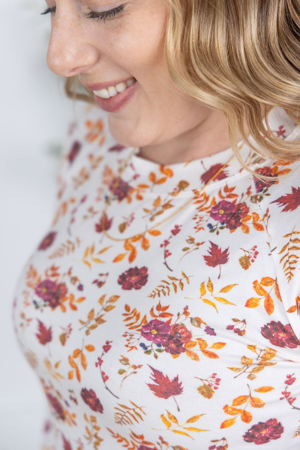 Blair Long Sleeve Top - Autumn Floral-Tops-Villari Chic, women's online fashion boutique in Severna, Maryland