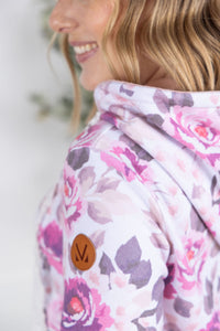 Hailey Pullover Hoodie - Autumn Blossom-Hoodie-Villari Chic, women's online fashion boutique in Severna, Maryland
