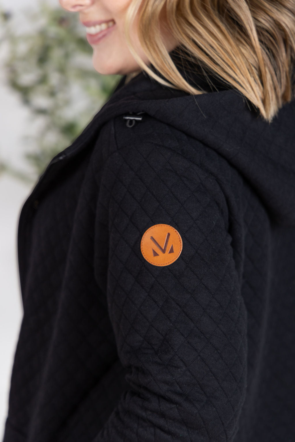 Kyla Zipper Snap Jacket - Black-Jacket-Villari Chic, women's online fashion boutique in Severna, Maryland