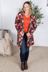 Classic Cardigan - Sunset Floral-Cardigan-Villari Chic, women's online fashion boutique in Severna, Maryland