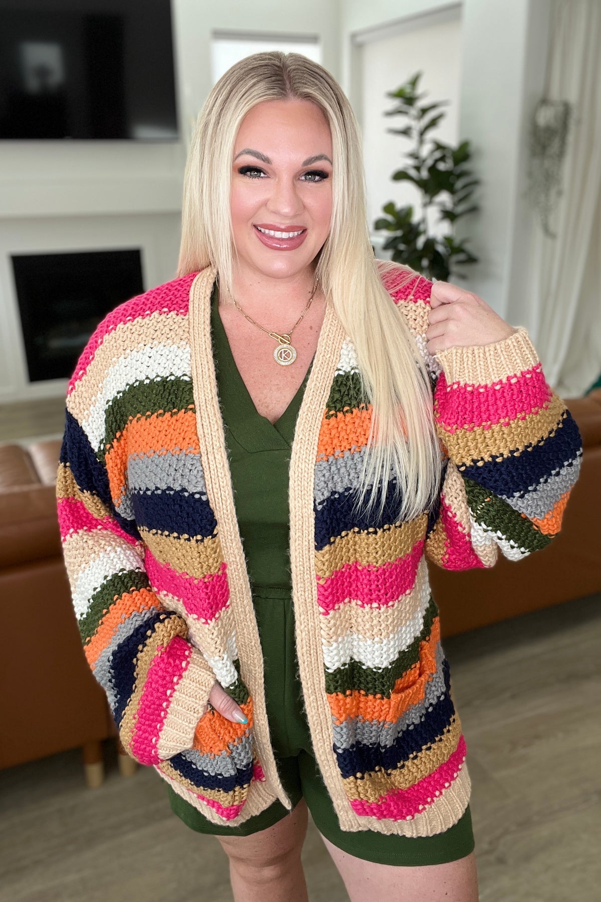 Life in Technicolor Knit Cardigan-Tops-Villari Chic, women's online fashion boutique in Severna, Maryland