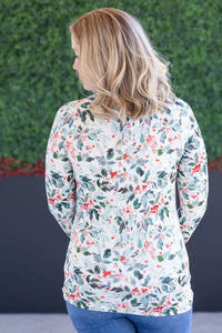 Blair Long Sleeve Top - Winter Berry-Tops-Villari Chic, women's online fashion boutique in Severna, Maryland