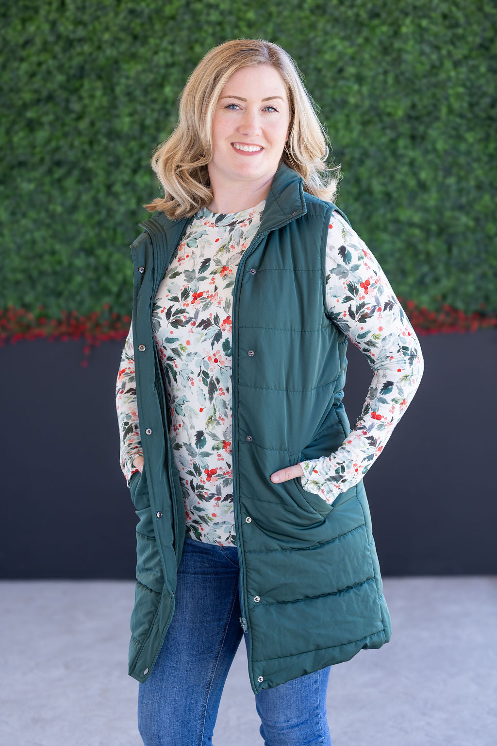 Blair Long Sleeve Top - Winter Berry-Tops-Villari Chic, women's online fashion boutique in Severna, Maryland