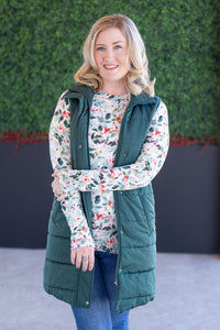 Blair Long Sleeve Top - Winter Berry-Tops-Villari Chic, women's online fashion boutique in Severna, Maryland