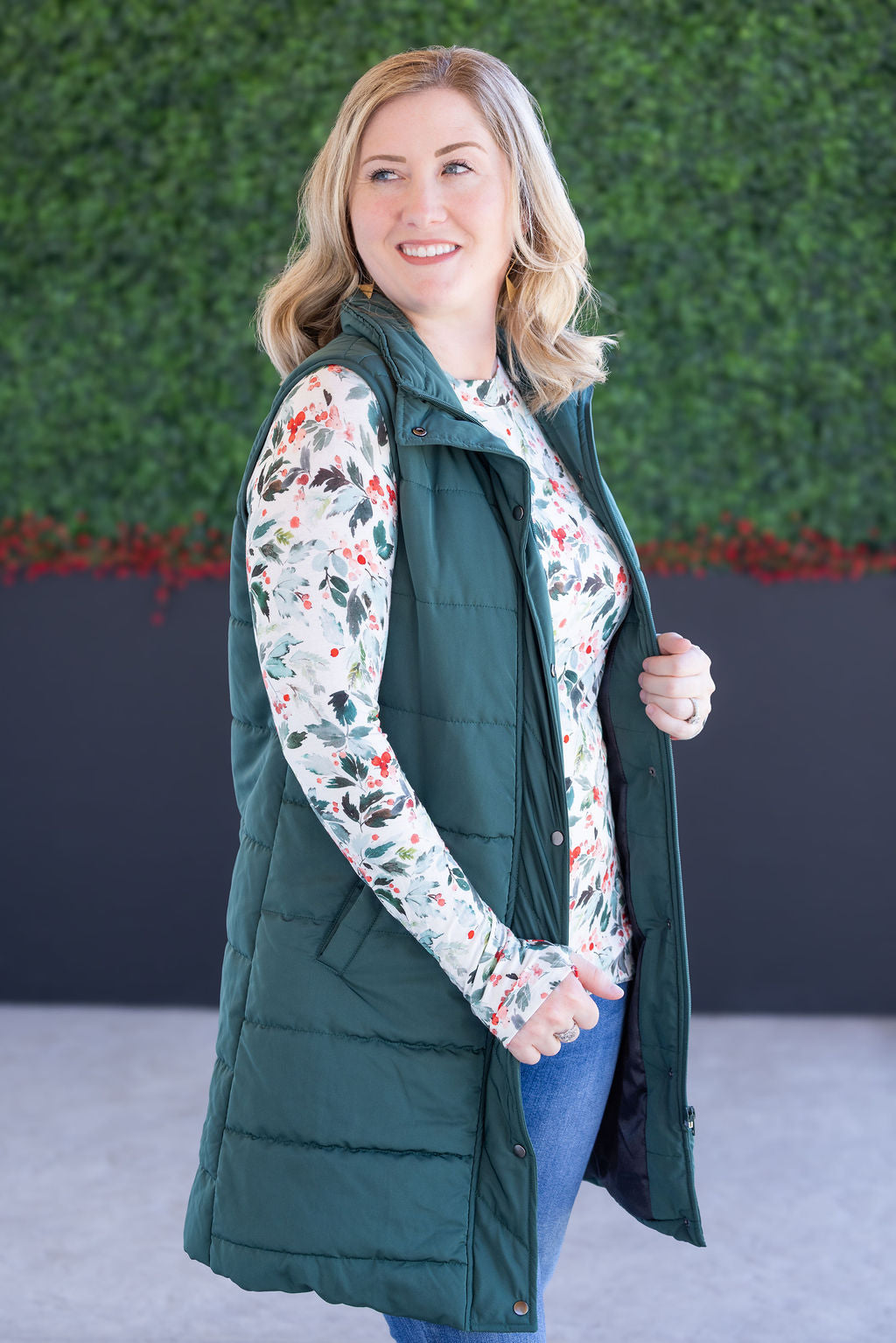 Blair Long Sleeve Top - Winter Berry-Tops-Villari Chic, women's online fashion boutique in Severna, Maryland