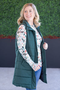 Blair Long Sleeve Top - Winter Berry-Tops-Villari Chic, women's online fashion boutique in Severna, Maryland