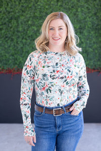 Blair Long Sleeve Top - Winter Berry-Tops-Villari Chic, women's online fashion boutique in Severna, Maryland