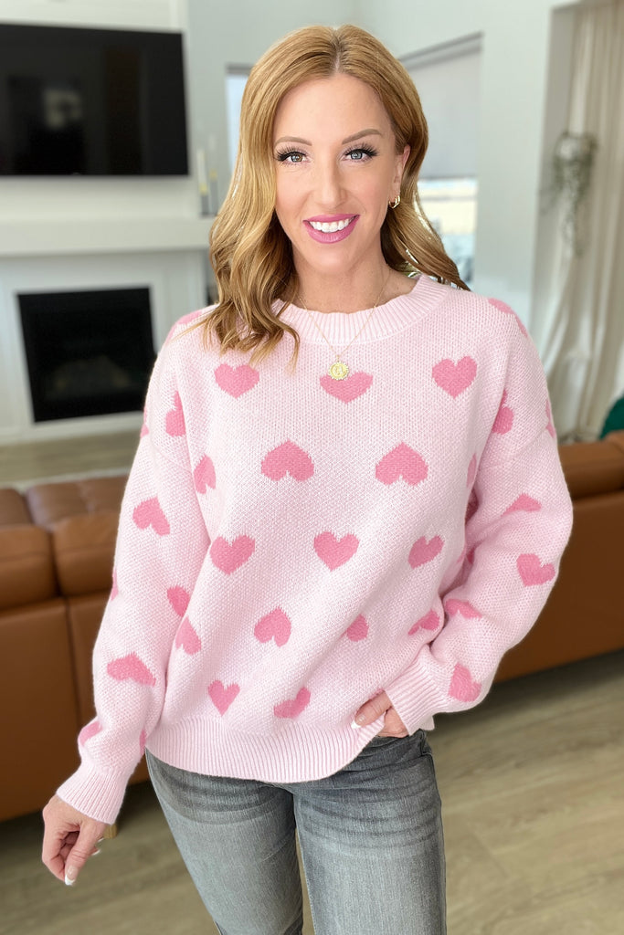 Heart On My Sleeves Sweater-Womens-Villari Chic, women's online fashion boutique in Severna, Maryland