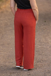 Presley Palazzo Pants - Brick-bottoms-Villari Chic, women's online fashion boutique in Severna, Maryland