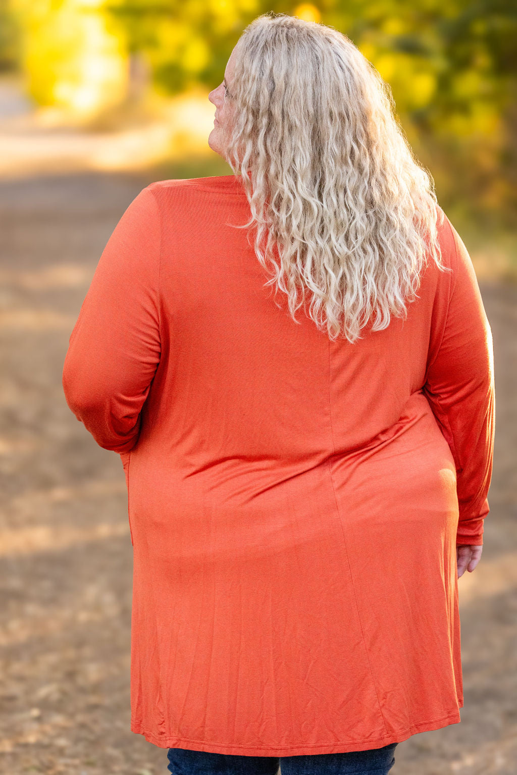 Classic Cardigan - Pumpkin-Cardigan-Villari Chic, women's online fashion boutique in Severna, Maryland