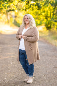 Classic Cardigan - Mocha-Cardigan-Villari Chic, women's online fashion boutique in Severna, Maryland