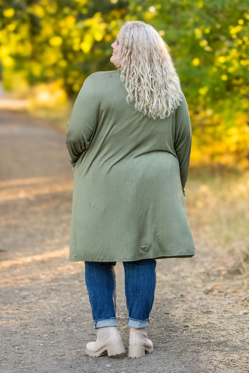 Classic Cardigan - Olive-Cardigan-Villari Chic, women's online fashion boutique in Severna, Maryland