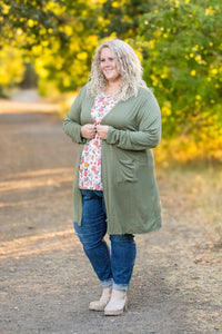 Classic Cardigan - Olive-Cardigan-Villari Chic, women's online fashion boutique in Severna, Maryland