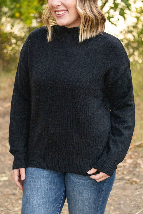 Molly Sweater - Black-Villari Chic, women's online fashion boutique in Severna, Maryland