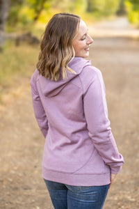 Scuba HalfZip Hoodie - Lavender-Hoodie-Villari Chic, women's online fashion boutique in Severna, Maryland