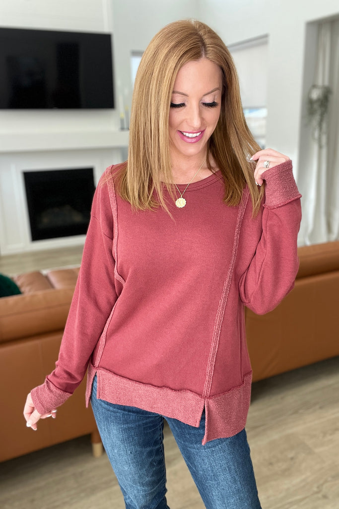 Why Don't You Pullover-Womens-Villari Chic, women's online fashion boutique in Severna, Maryland