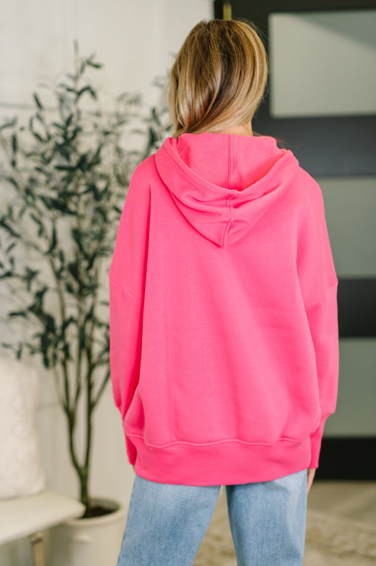 A Million Different Reasons Hooded Pullover in Fuchsia-Womens-Villari Chic, women's online fashion boutique in Severna, Maryland