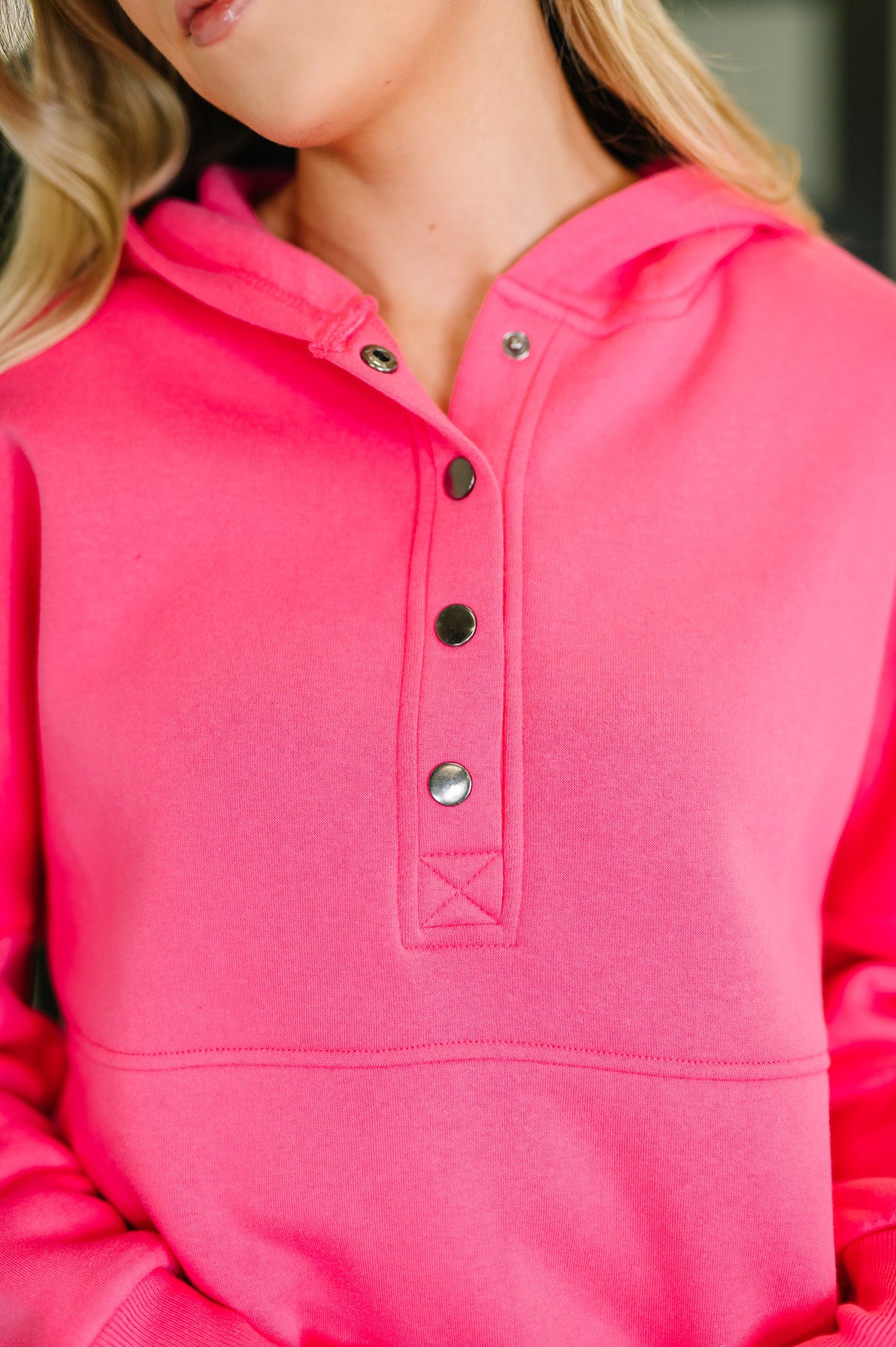 A Million Different Reasons Hooded Pullover in Fuchsia-Womens-Villari Chic, women's online fashion boutique in Severna, Maryland