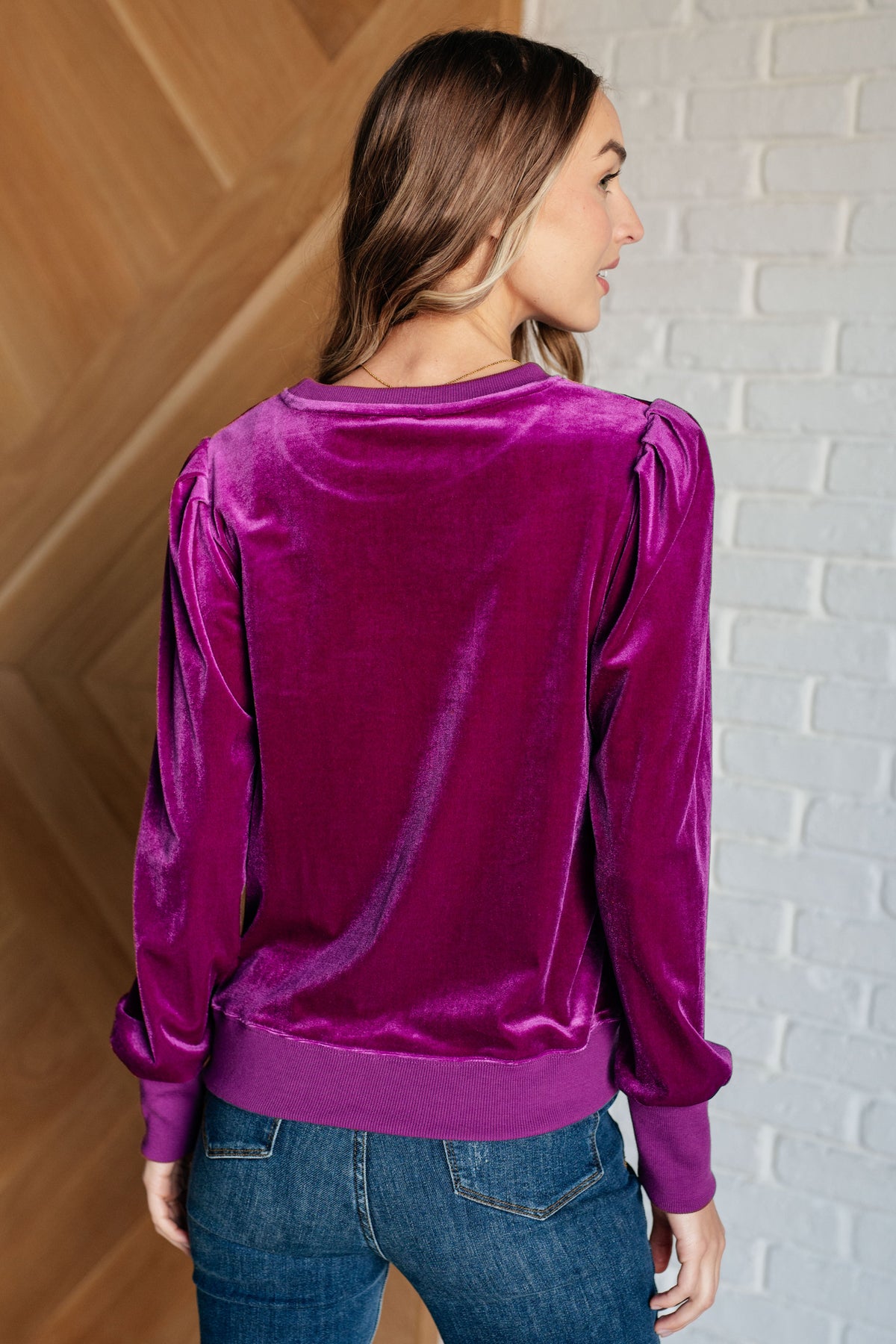 A Special Place Velour Pullover-Tops-Villari Chic, women's online fashion boutique in Severna, Maryland