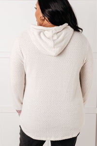 A Tad Chilly Waffle Knit Hoodie-Tops-Villari Chic, women's online fashion boutique in Severna, Maryland