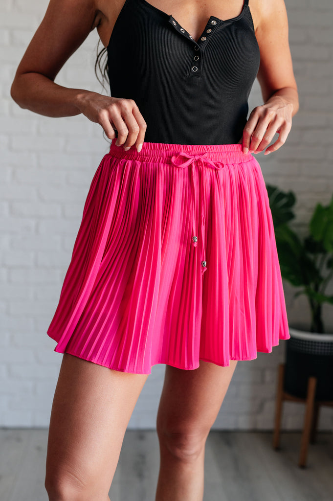 Bet Your Bottom Dollar Skirt in Hot Pink-Bottoms-Villari Chic, women's online fashion boutique in Severna, Maryland