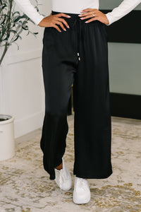 City Ease Wide Leg Bottoms in Black-Womens-Villari Chic, women's online fashion boutique in Severna, Maryland
