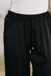 City Ease Wide Leg Bottoms in Black-Womens-Villari Chic, women's online fashion boutique in Severna, Maryland