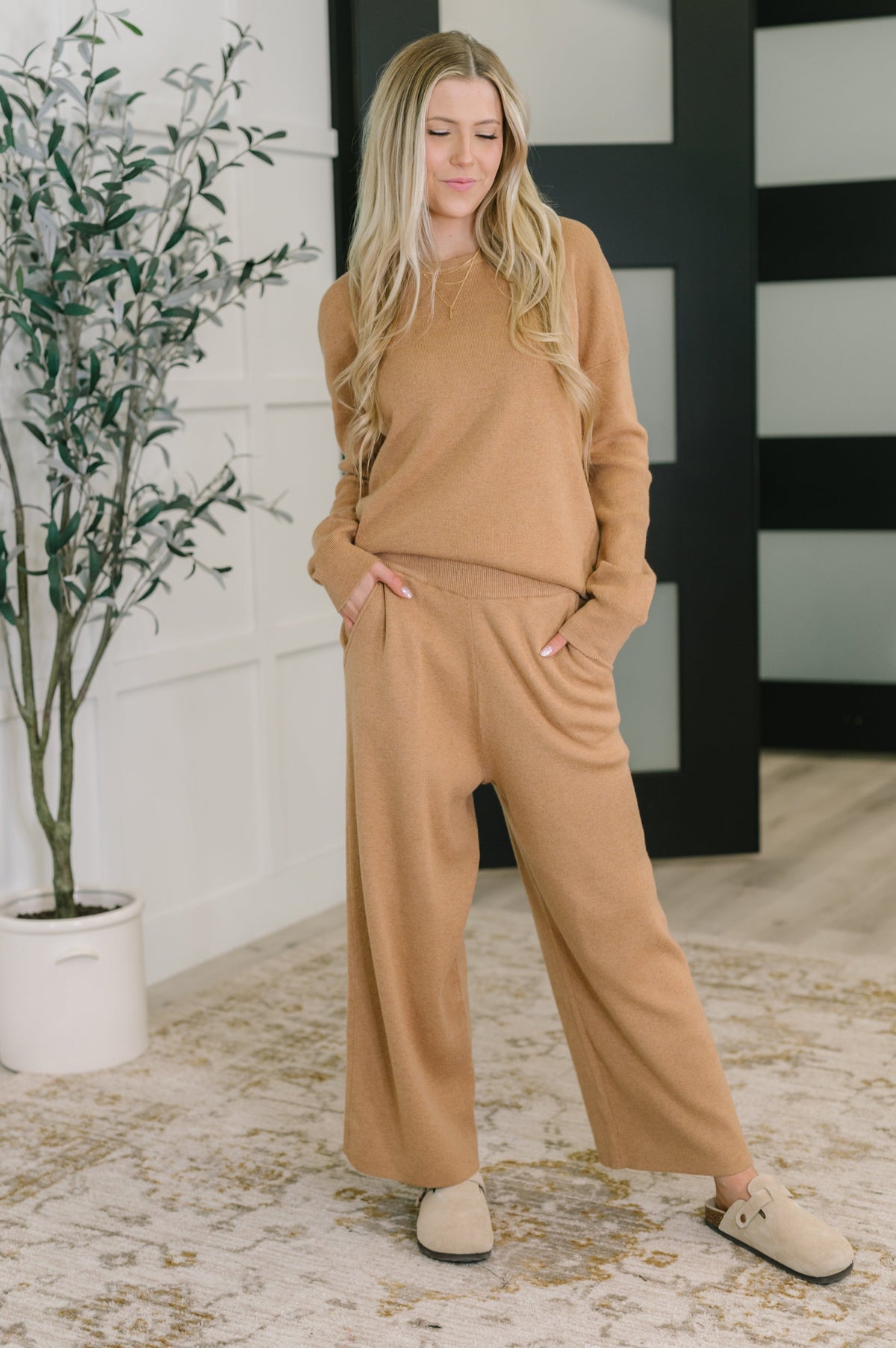 Clove Sweater in Camel-Womens-Villari Chic, women's online fashion boutique in Severna, Maryland