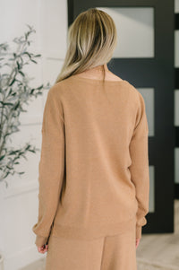Clove Sweater in Camel-Womens-Villari Chic, women's online fashion boutique in Severna, Maryland