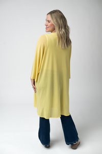 Ellie Cover-Up Kimono - Lemon-Cardigan-Villari Chic, women's online fashion boutique in Severna, Maryland