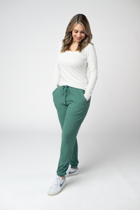 Corrine Joggers - Fern-bottoms-Villari Chic, women's online fashion boutique in Severna, Maryland