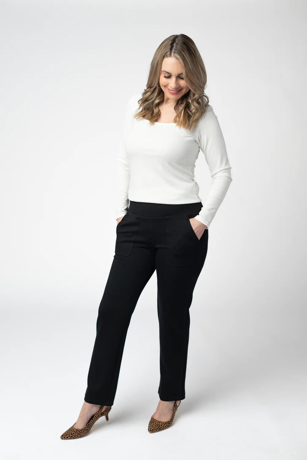 Luxe Ankle Bottoms- Black-bottoms-Villari Chic, women's online fashion boutique in Severna, Maryland