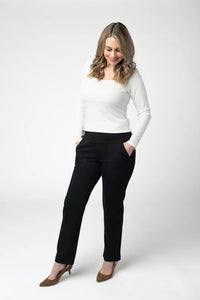 Luxe Ankle Bottoms- Black-bottoms-Villari Chic, women's online fashion boutique in Severna, Maryland
