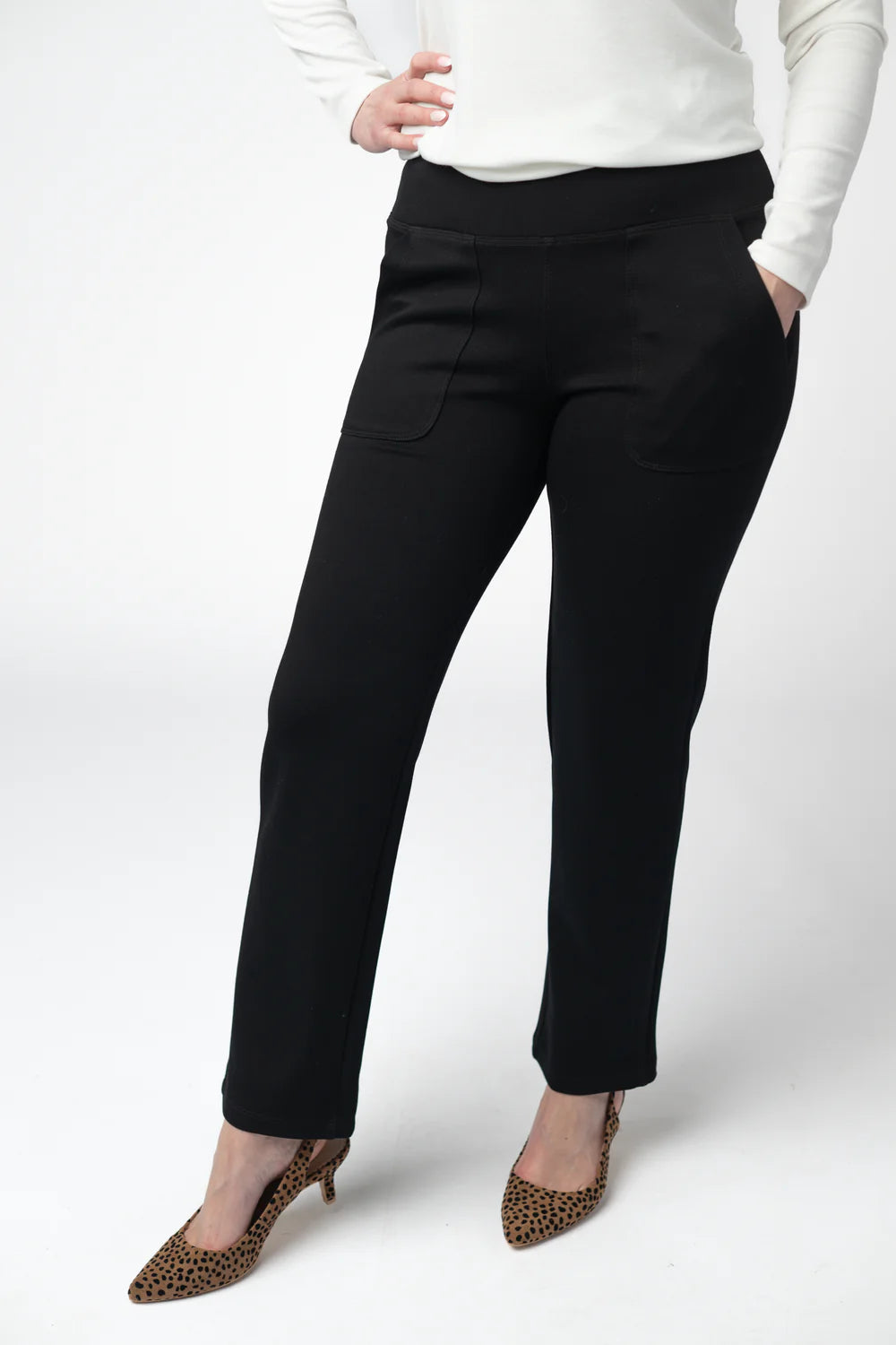 Luxe Ankle Bottoms- Black-bottoms-Villari Chic, women's online fashion boutique in Severna, Maryland