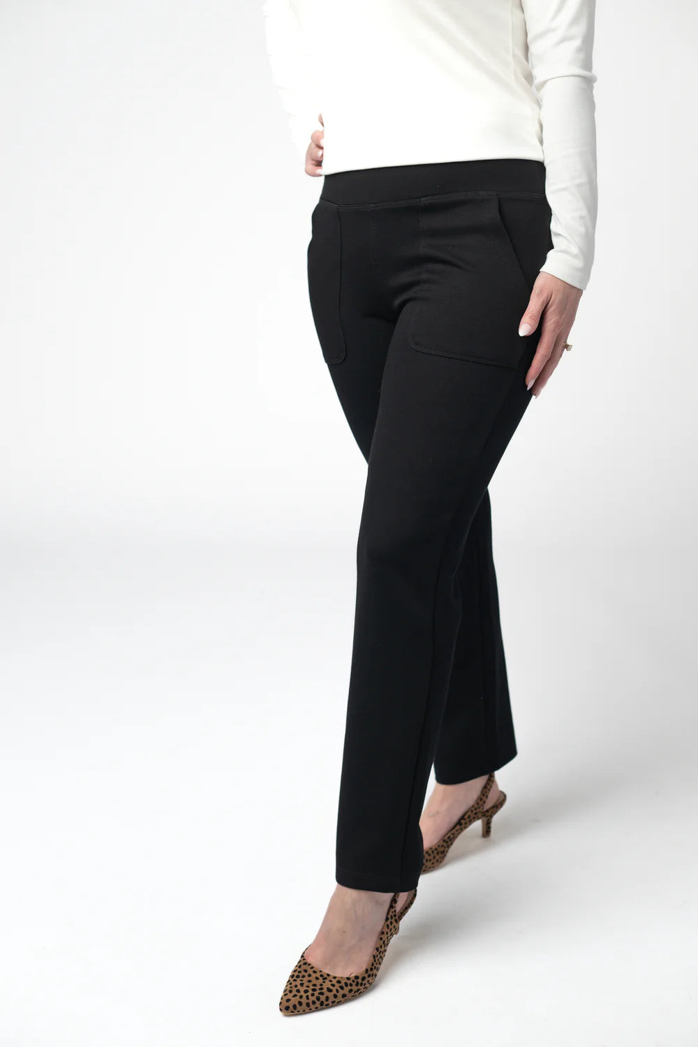 Luxe Ankle Bottoms- Black-bottoms-Villari Chic, women's online fashion boutique in Severna, Maryland