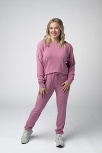 Corrine Joggers - Rose-bottoms-Villari Chic, women's online fashion boutique in Severna, Maryland
