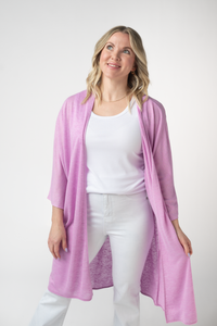 Ellie Cover-Up Kimono - Lilac-Cardigan-Villari Chic, women's online fashion boutique in Severna, Maryland