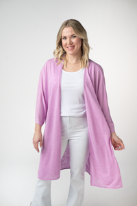 Ellie Cover-Up Kimono - Lilac-Cardigan-Villari Chic, women's online fashion boutique in Severna, Maryland