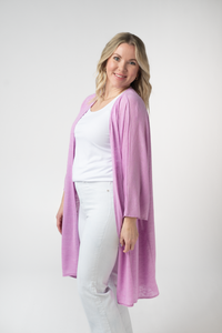 Ellie Cover-Up Kimono - Lilac-Cardigan-Villari Chic, women's online fashion boutique in Severna, Maryland