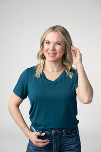 Sophie Top - Teal-Shirts-Villari Chic, women's online fashion boutique in Severna, Maryland