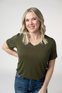 Sophie Top - Dark Olive-Shirts-Villari Chic, women's online fashion boutique in Severna, Maryland