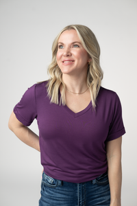 Sophie Top - Purple-Shirts-Villari Chic, women's online fashion boutique in Severna, Maryland